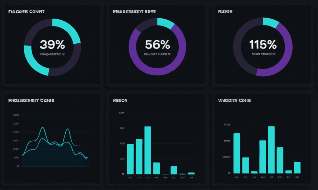Social media marketing analytics dashboard